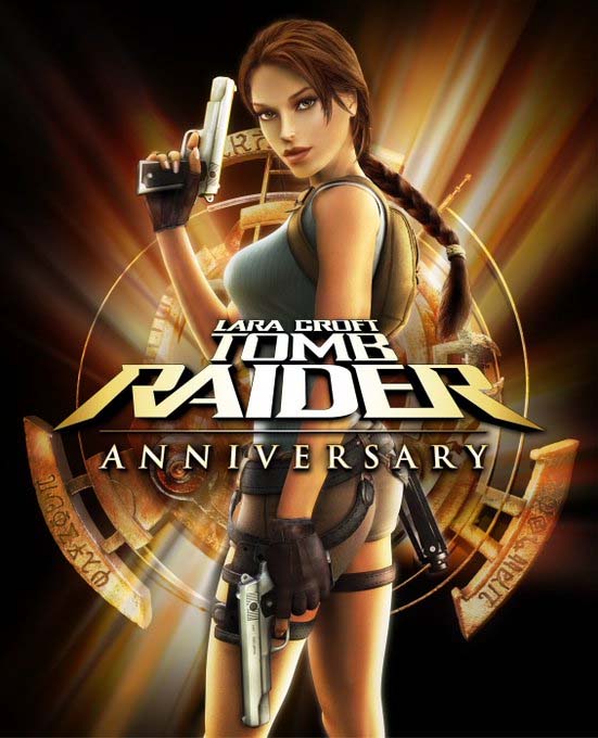 Lara Croft Tomb Rider Poster Aniversário